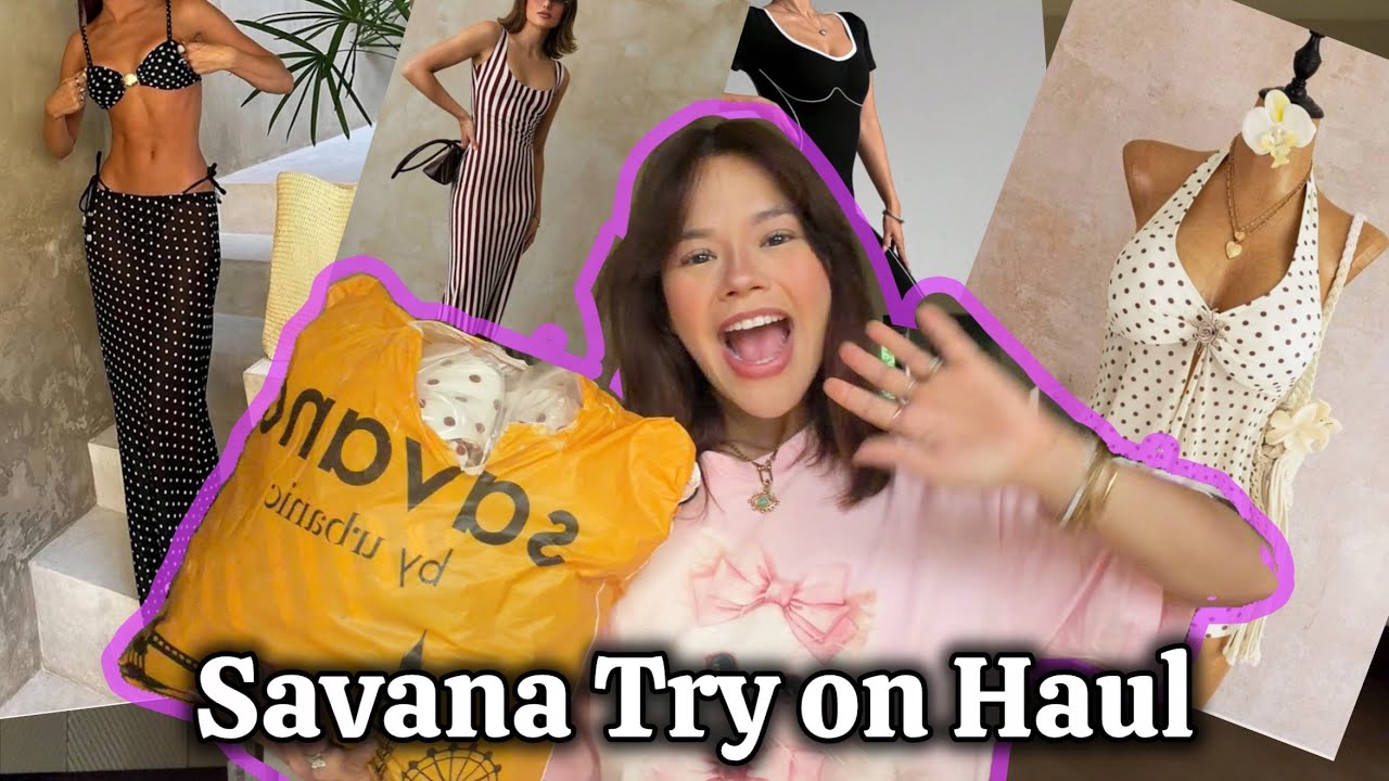 Savana Trendy Outfit Try on Haul 🛍️