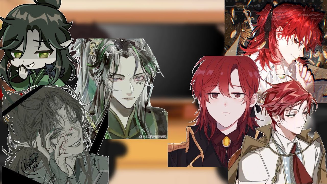 Reaction of the blessing of the celestials to Qi Rong as Kayle (Au in the description) part 1/6