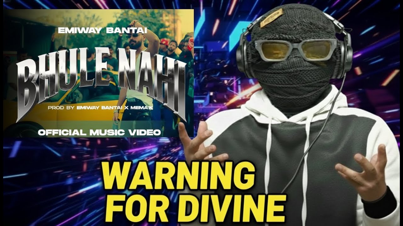 EMIWAY BANTAI - BHULE NAHI | OFFICIAL MUSIC VIDEO | Robber Reacts