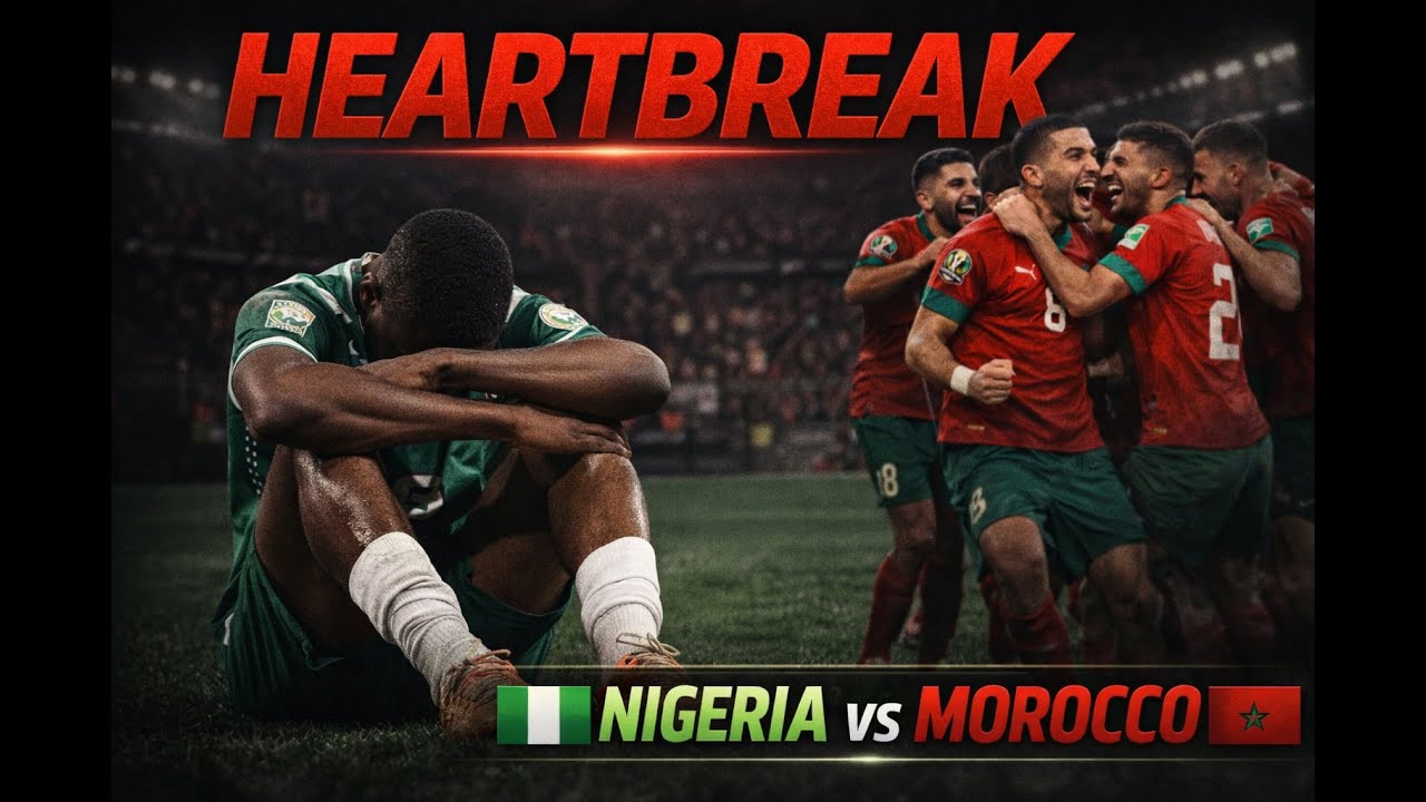 AFCON SEMI FINAL : WHAT A GAME BETWEEN NIGERIA AND MOROCO