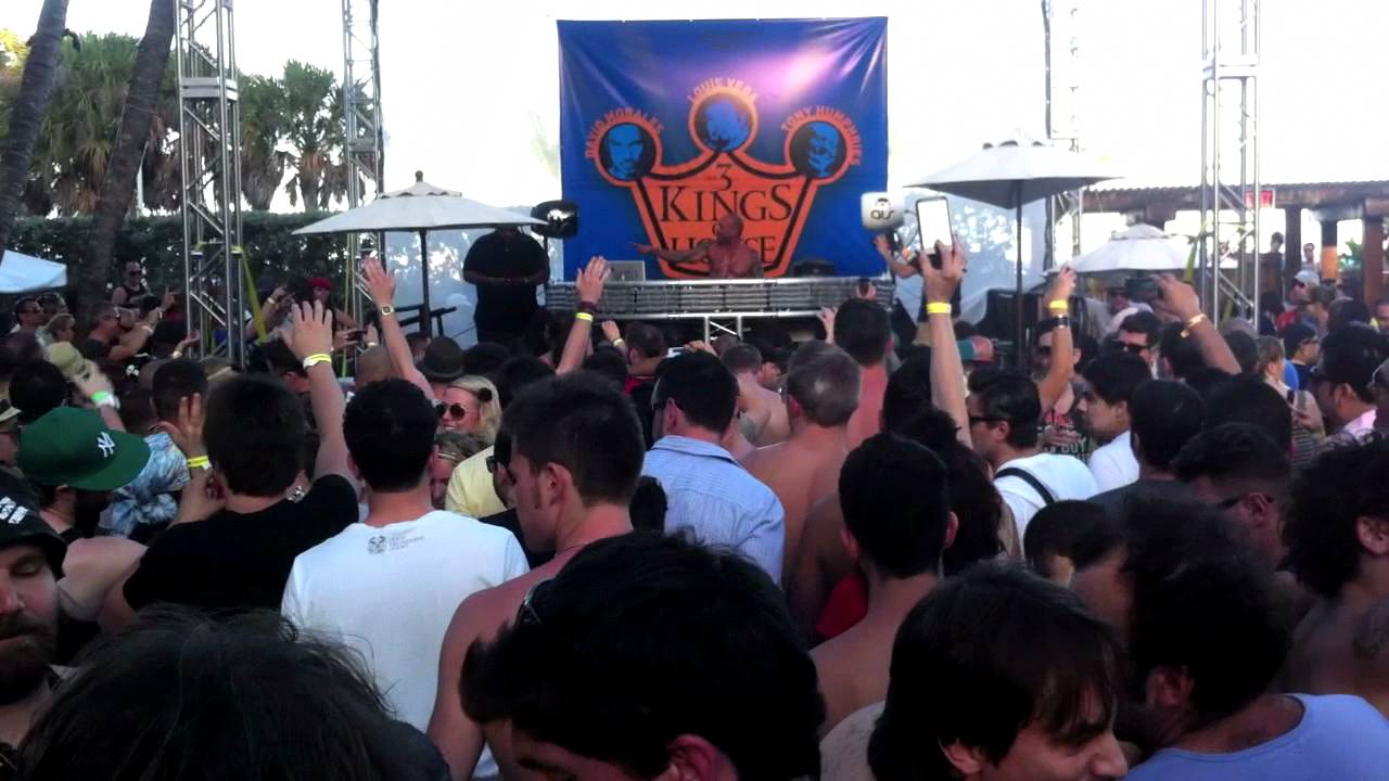 3 Kings Of House @WMC 2012 Pool Party @The National Hotel