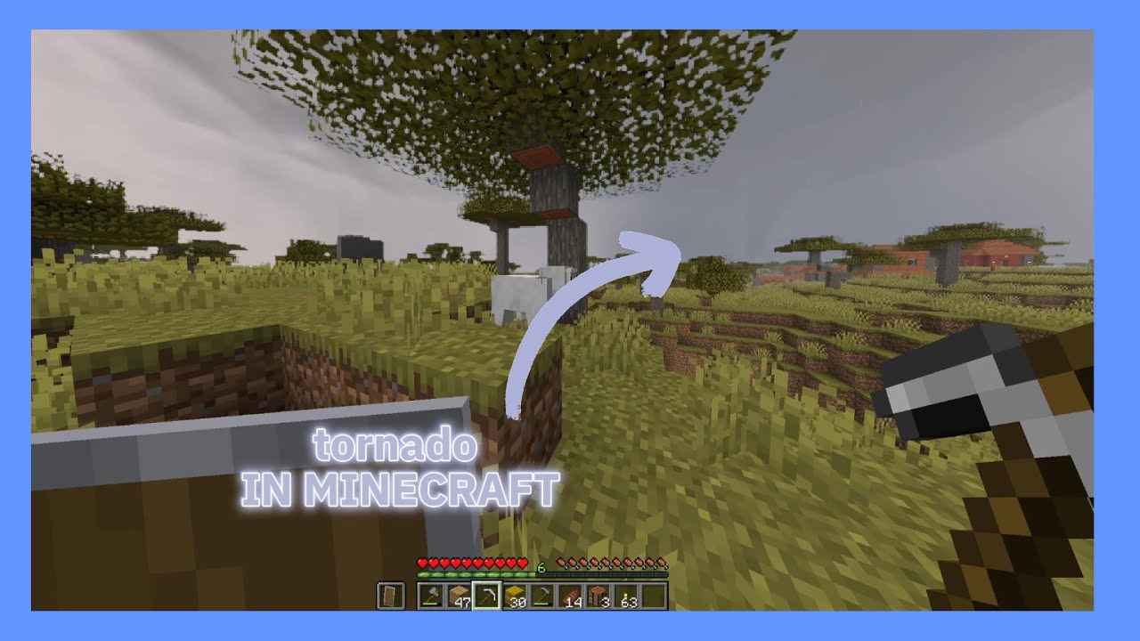 Surviving Minecrafts Most Dangurous Tornado Mod