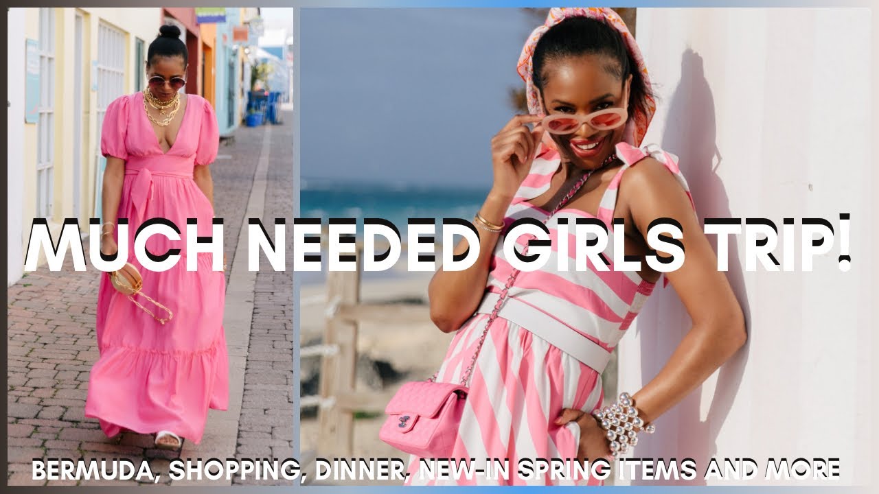 BERMUDA, PHOTOSHOOTS, NEW-IN ITEMS, DINNERS, AND MORE VLOG | AWED BY MONICA