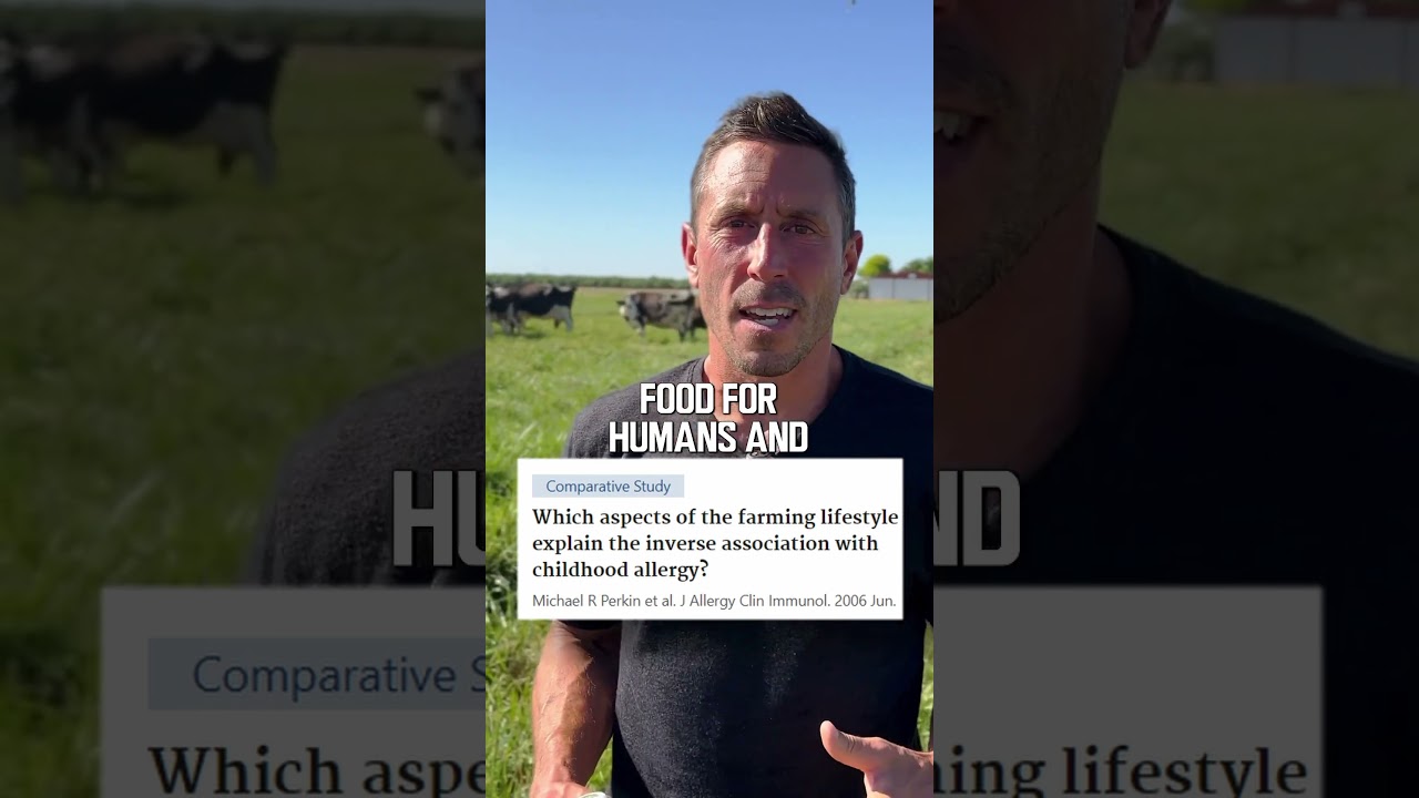 Raw milk can heal eczema and asthma #animalbased