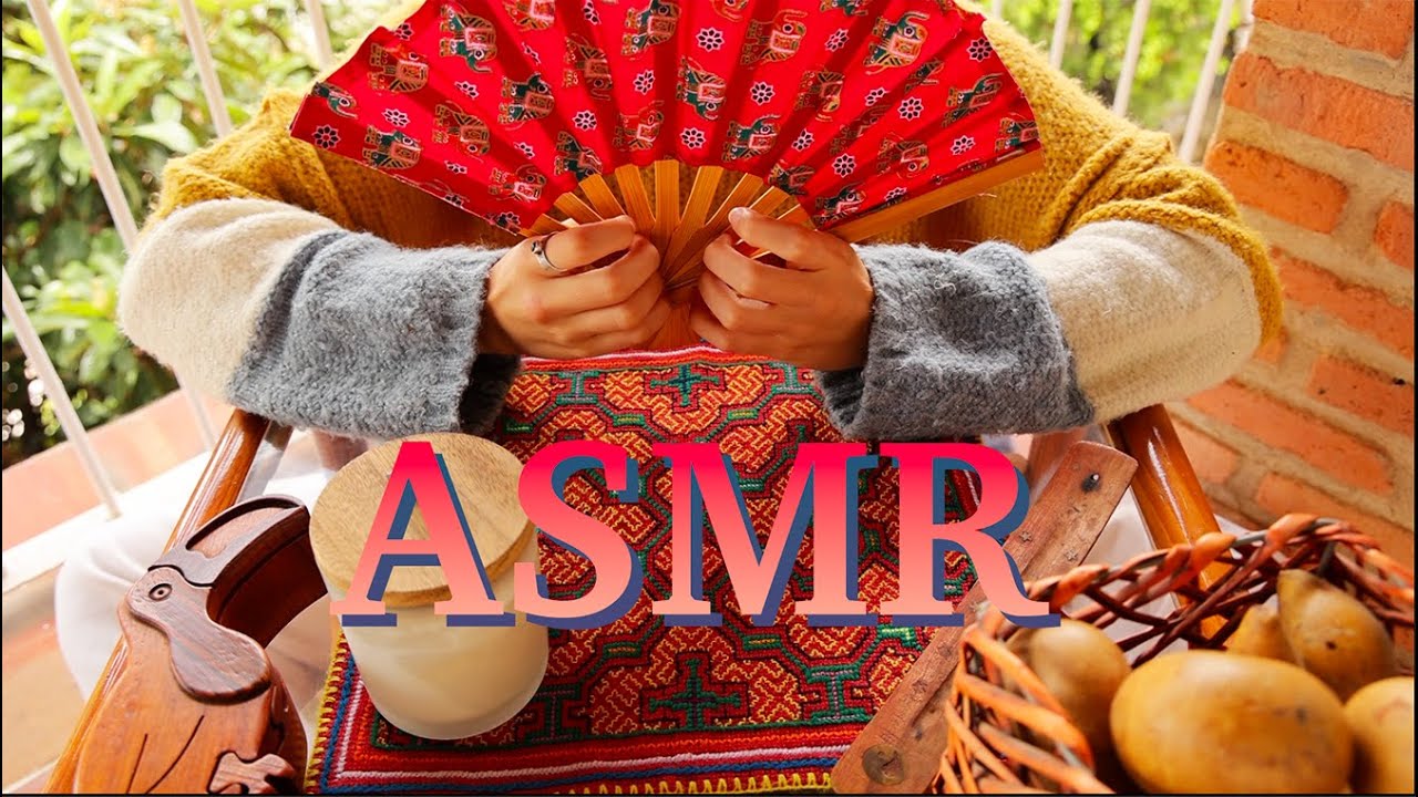 ASMR te enseño curiosidades🪭/ sonidos de naturaleza de día🧚🏼‍♀️/ susurros/ tapping 🪵🦜