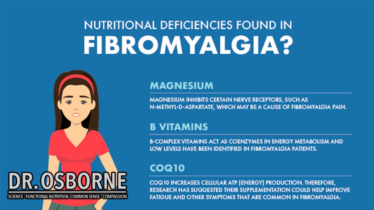 Nutritional Deficiencies found in Fibromyalgia