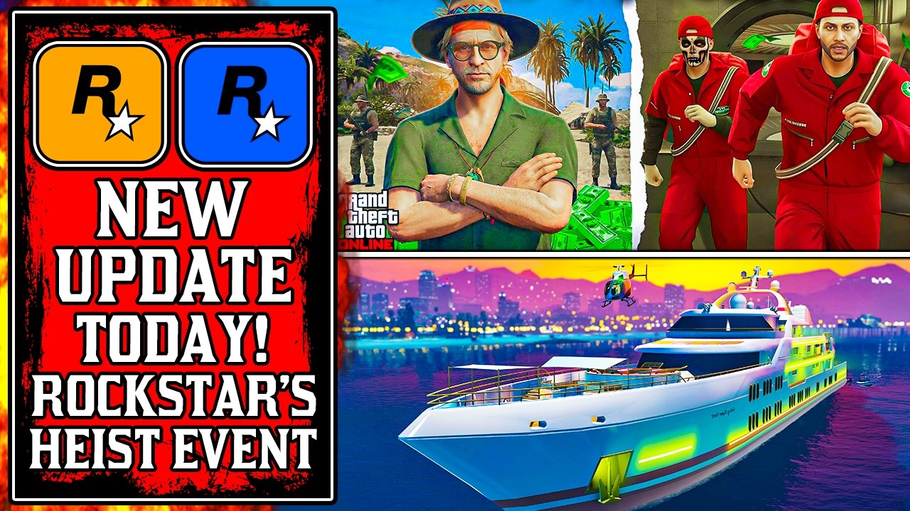 MASSIVE SUMMER HEIST EVENT! The NEW GTA Online UPDATE Today! (GTA5 New Update)