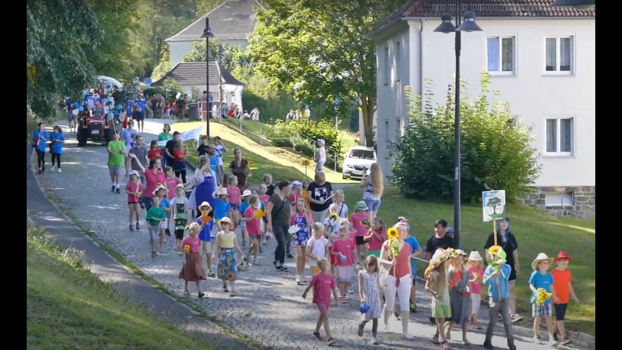 Berga/Elster Kirmesumzug am 9. September 2023