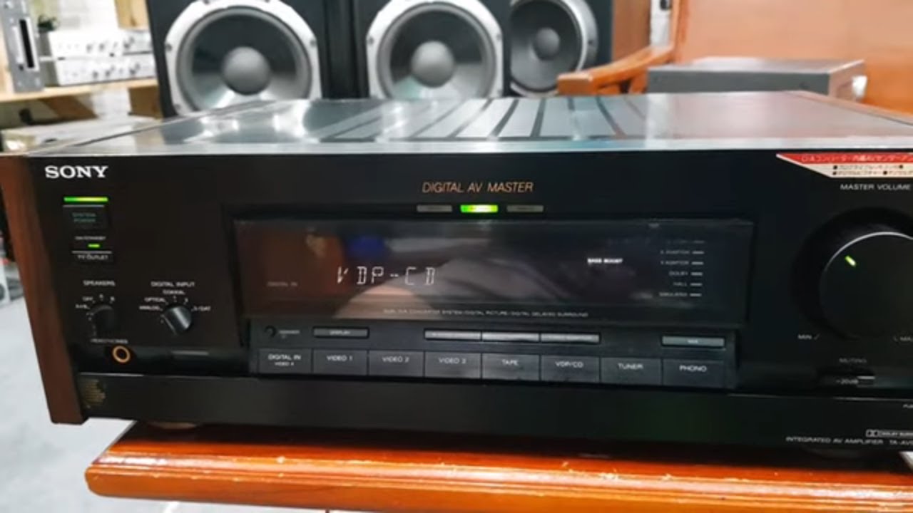 (Đã bán) Amply xem phim Sony TA AV900D - giải mã DAC - 230w bass đánh lực, giá tốt