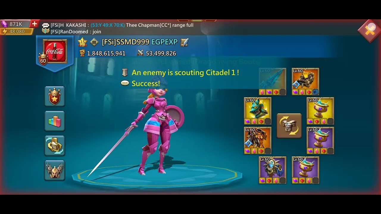 Lords Mobile Dragon Arena part 88 FSi vs CC*