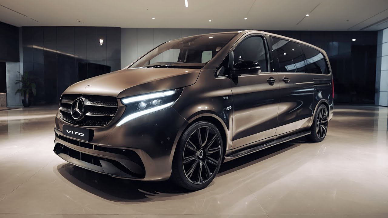 Представлен новый Mercedes Vito 2026 года &mdash; компактный минивэн с полным набором функций!