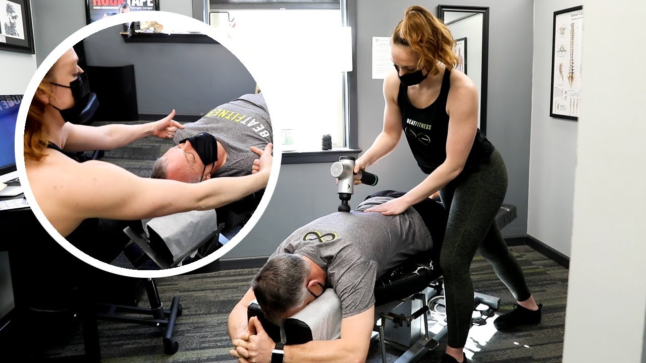 DR. EMILY ADJUSTMENT GYM MEMBER WITH BACK STIFFNESS