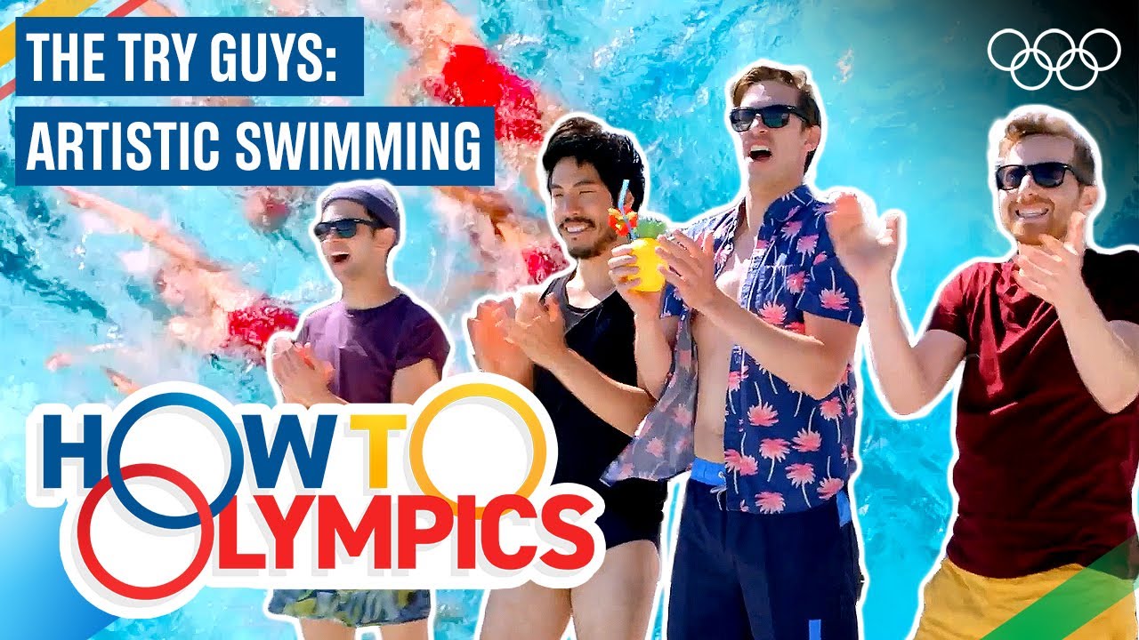 Artistic Swimming (and Not Drowning) with the Try Guys