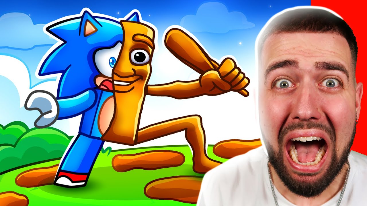 SONIC Se TRANSFORME En TUNG TUNG TUNG SAHUR sur ROBLOX !!