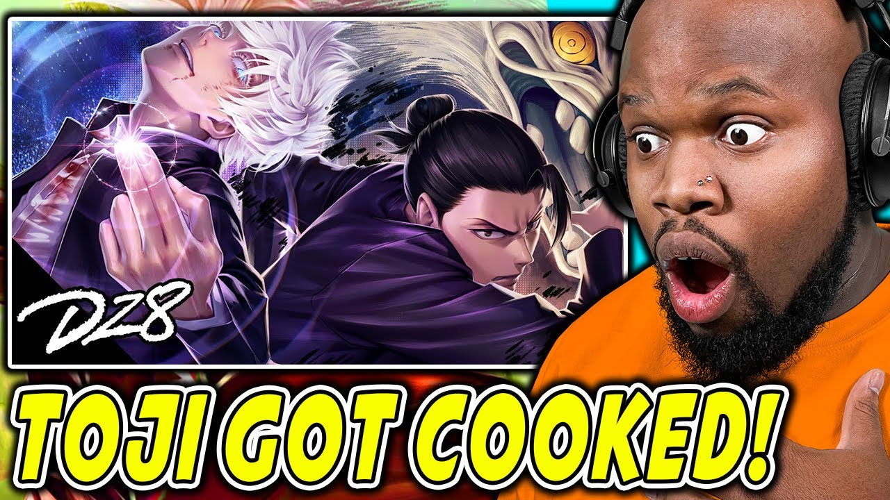 TOJI GOT COOKED! | GETO & GOJO RAP SONG (Toji Diss) | DizzyEight X Khantrast [REACTION]