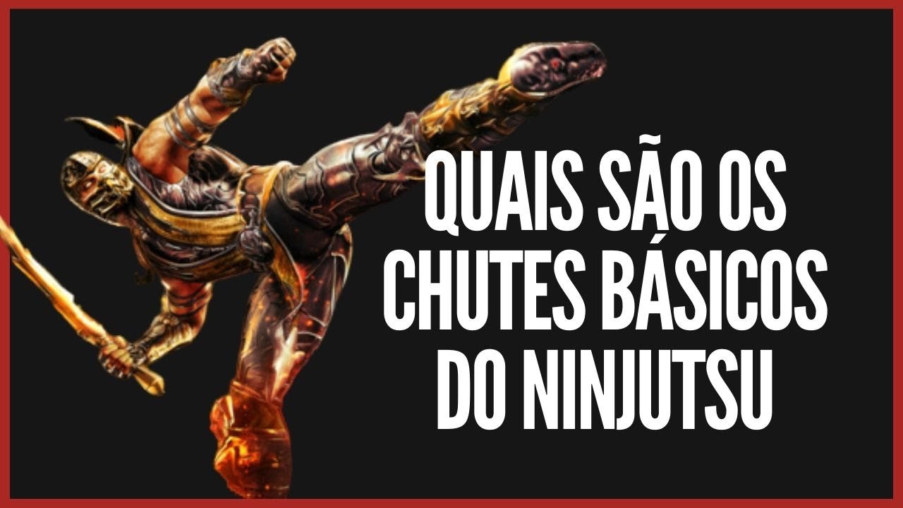 Quais são os chutes básicos do ninjutsu?