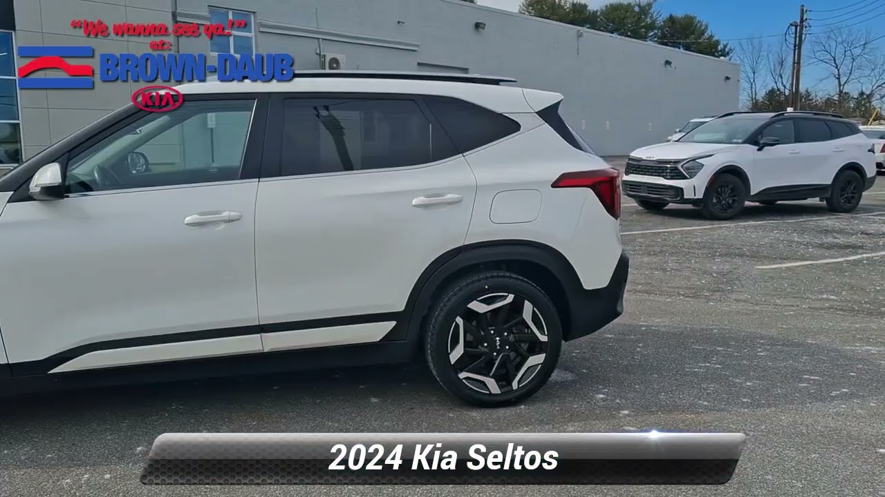 Certified 2024 Kia Seltos SX Turbo, Easton, PA 25753A