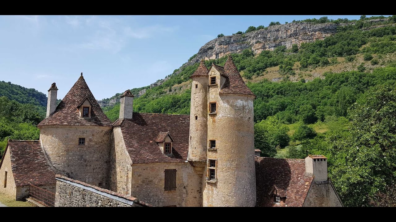 Autoire (Cirque - Cascade - village) :