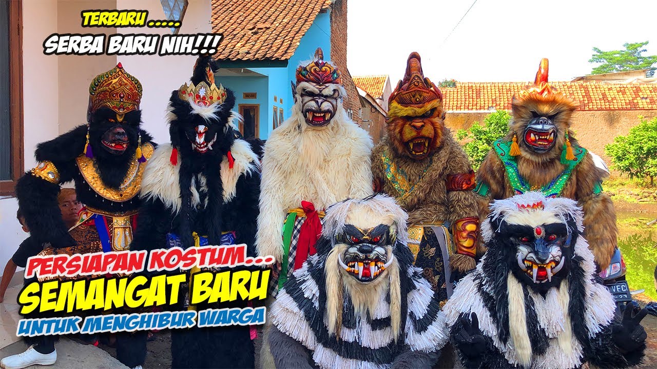 BARU SEMUA - PERSIAPAN HANOMAN GERANDONG SEBELUM PENTAS ❗❗ KUDA LUMPING MSP🔥 BARGOLA TV