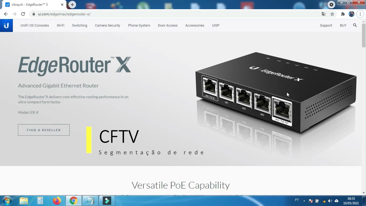 EdgeRouter#1 Primeiro acesso