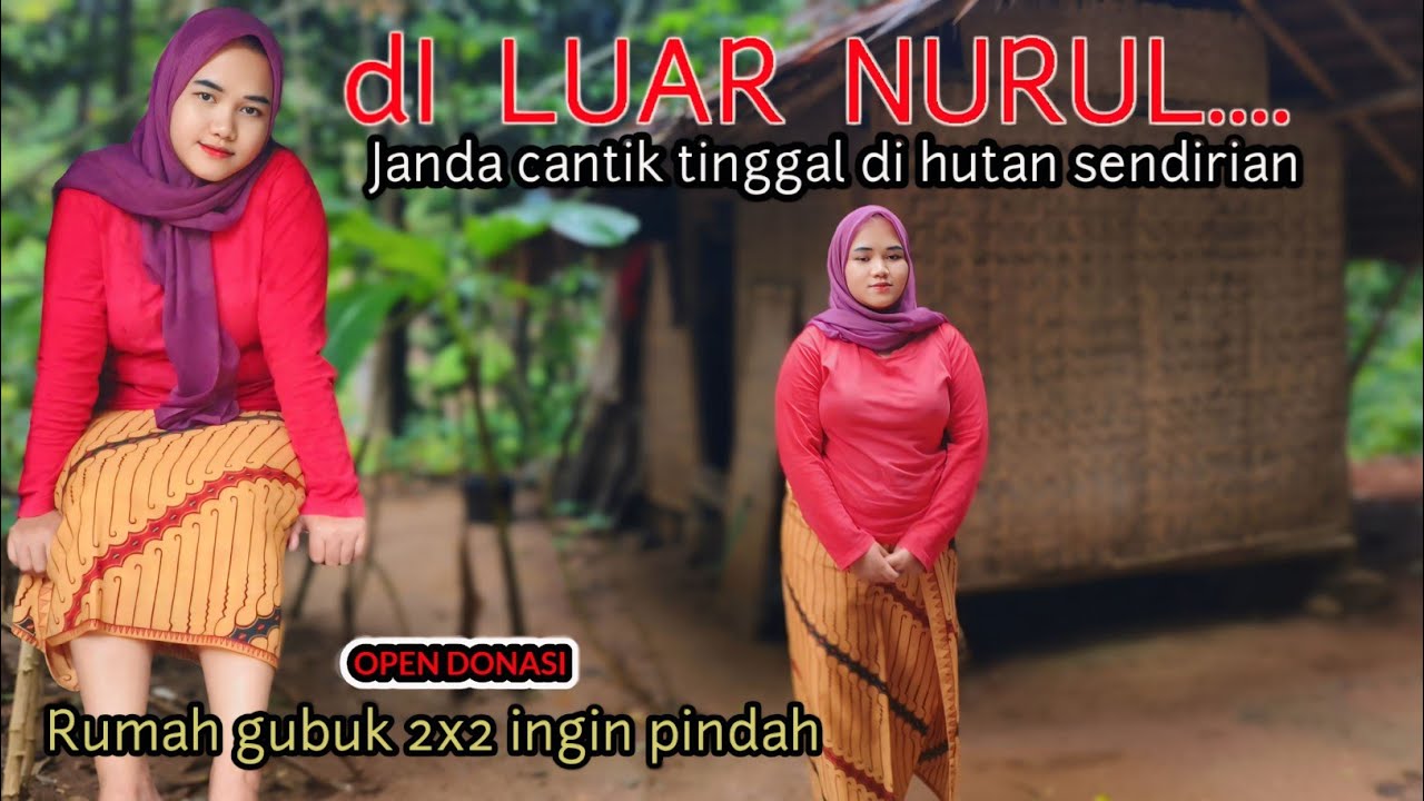DILUAR NALAR⁉️ JANDA CANTIK UMUR 18 TAHUN TINGGAL DI HUTAN RUMAH GUBUK KECIL