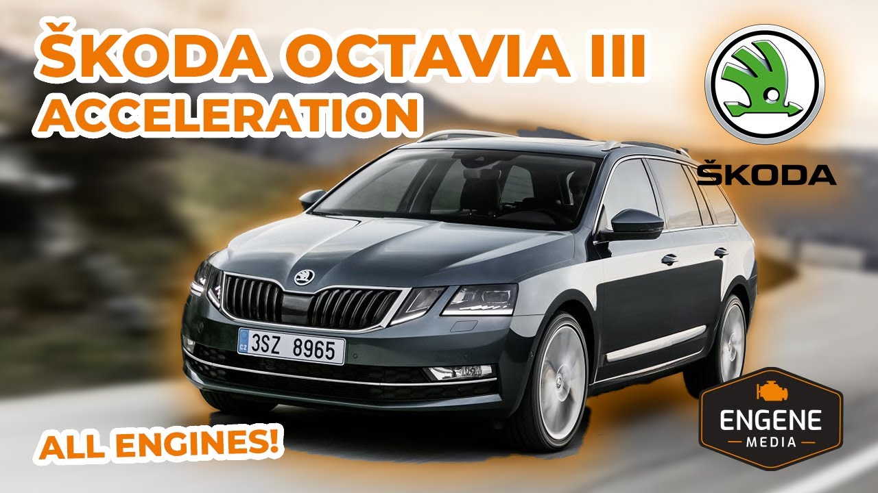 BIG CLASH of Skoda Octavia III / All engines acceleration compilation