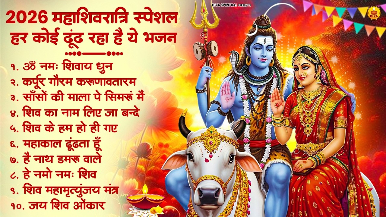 2026 महाशिवरात्रि Special भजन, शिवरात्रि के भजन, नॉनस्टॉप शिव भजन, 2026 #Shivratri, Shiv Bhajan 2026