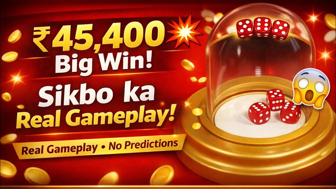 “₹45,400 Big Win in Sic Bo! Full Gameplay Video”