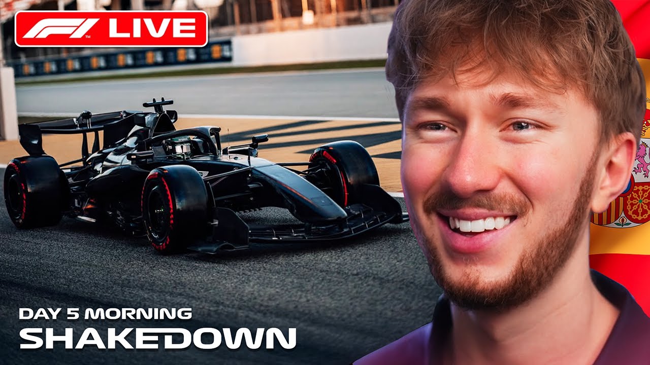 F1 SHAKEDOWN TESTING - Day 5 Morning