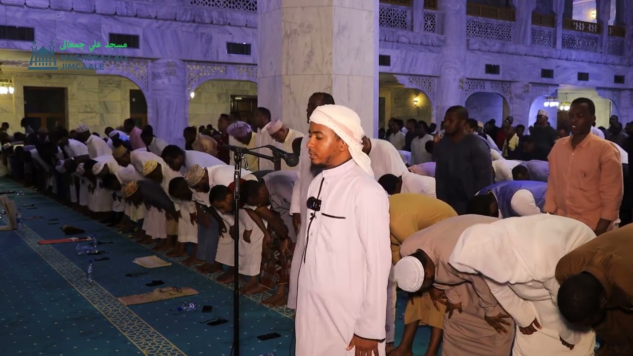 Habeenka 2-aad ee taraawiixda Masjidka Cali Jimcaale.02 Ramadan 1444 H