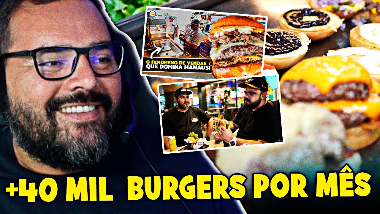 BT REAGE: +40 MIL BURGERS POR M&Ecirc;S E CONTANDO! VOLTAMOS NA JSK BURGERS | Hamb&uacute;rguer Perfeito