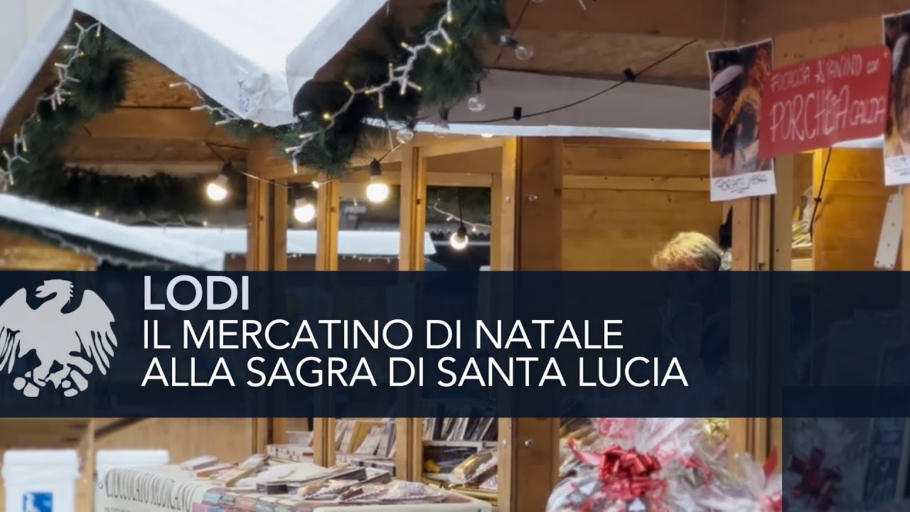 A Lodi la Sagra di Santa Lucia con il mercatino di Natale: 44 baite in legno fino al 15 dicembre