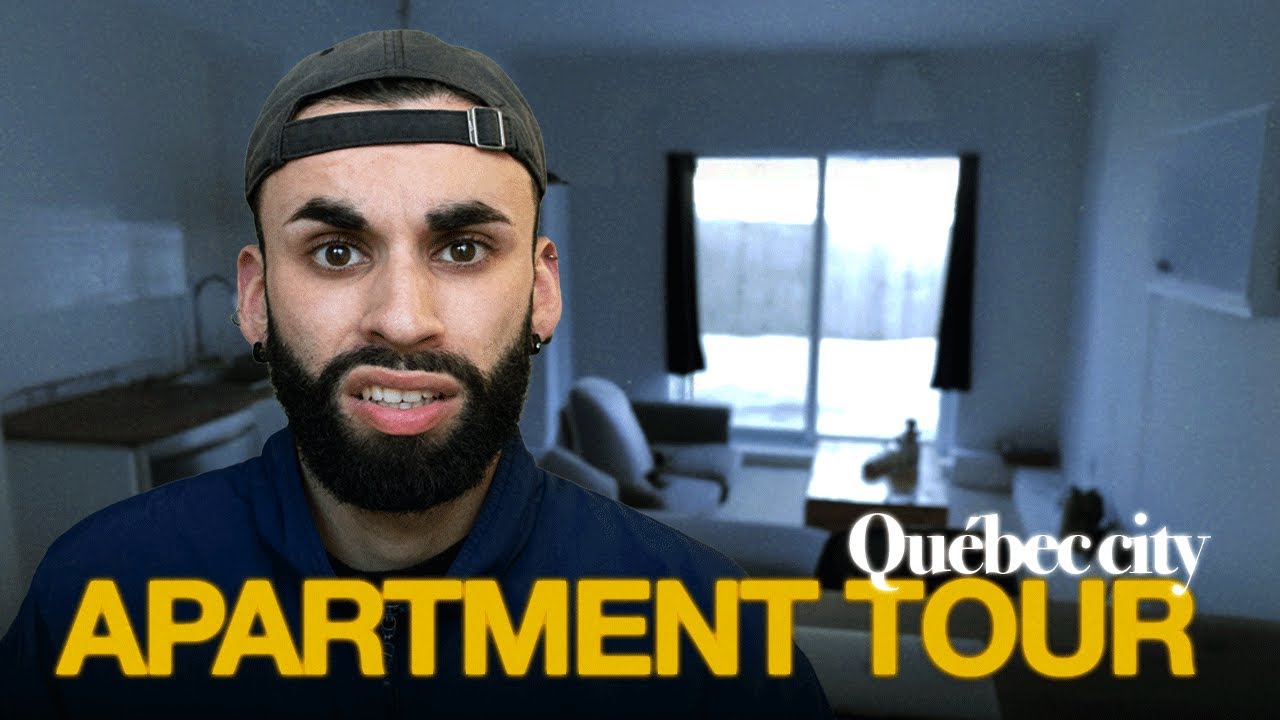 visite de mon demi sous-sol à Québec | apartment tour