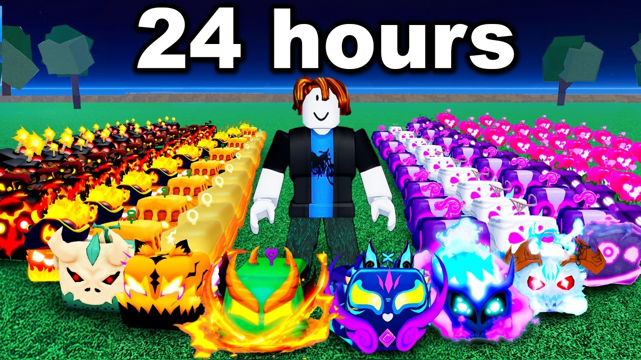 I Found EVERY Blox Fruits in 24 Hours!