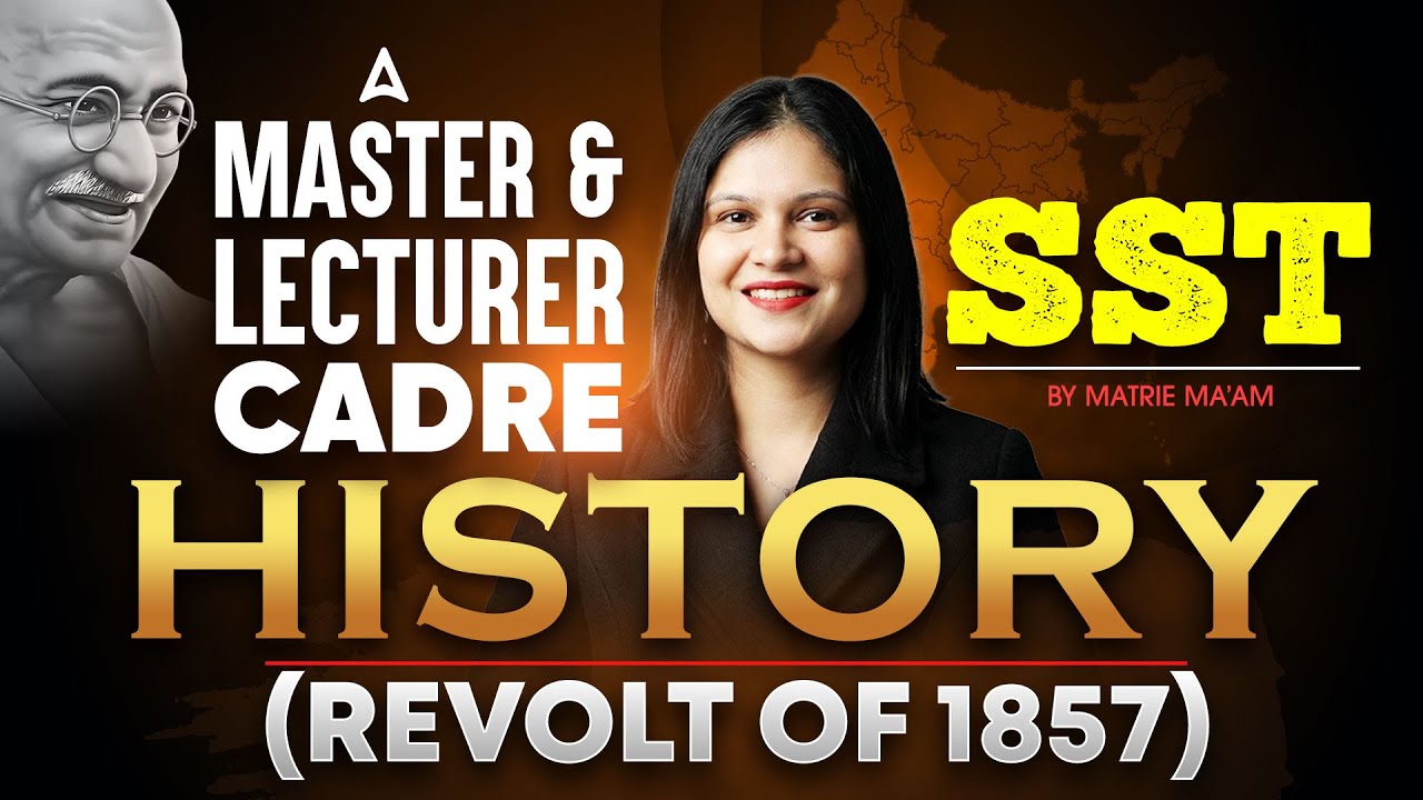 Master Cadre SST Preparation 2026 | REVOLT OF 1857| History Class By Matrie Ma'am