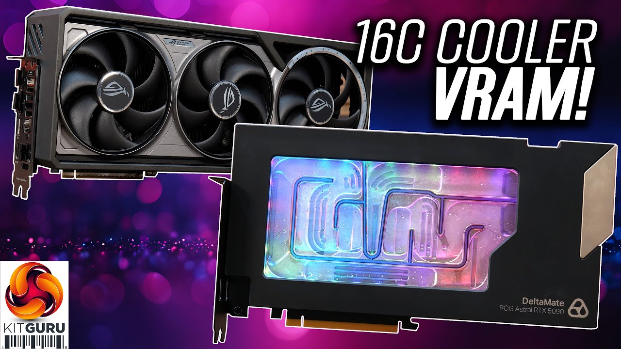 Thermal Grizzly DeltaMate on ROG Astral 5090: Thermals Tested!
