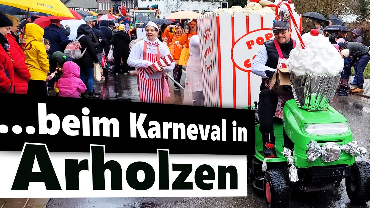 Karnevalsumzug in Arholzen 2024: buntes Spektakel und herrliche Stimmung