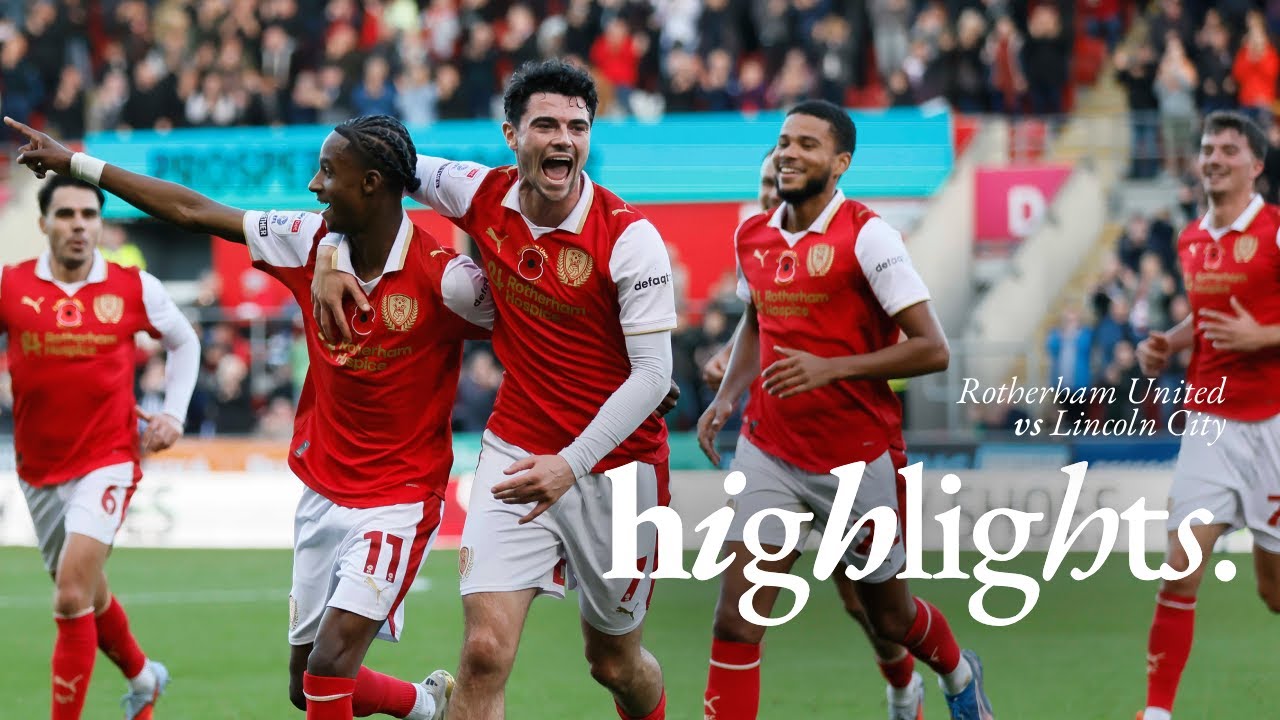 Rotherham United 3 v 0 Lincoln City | Three goals. Three points! 😍