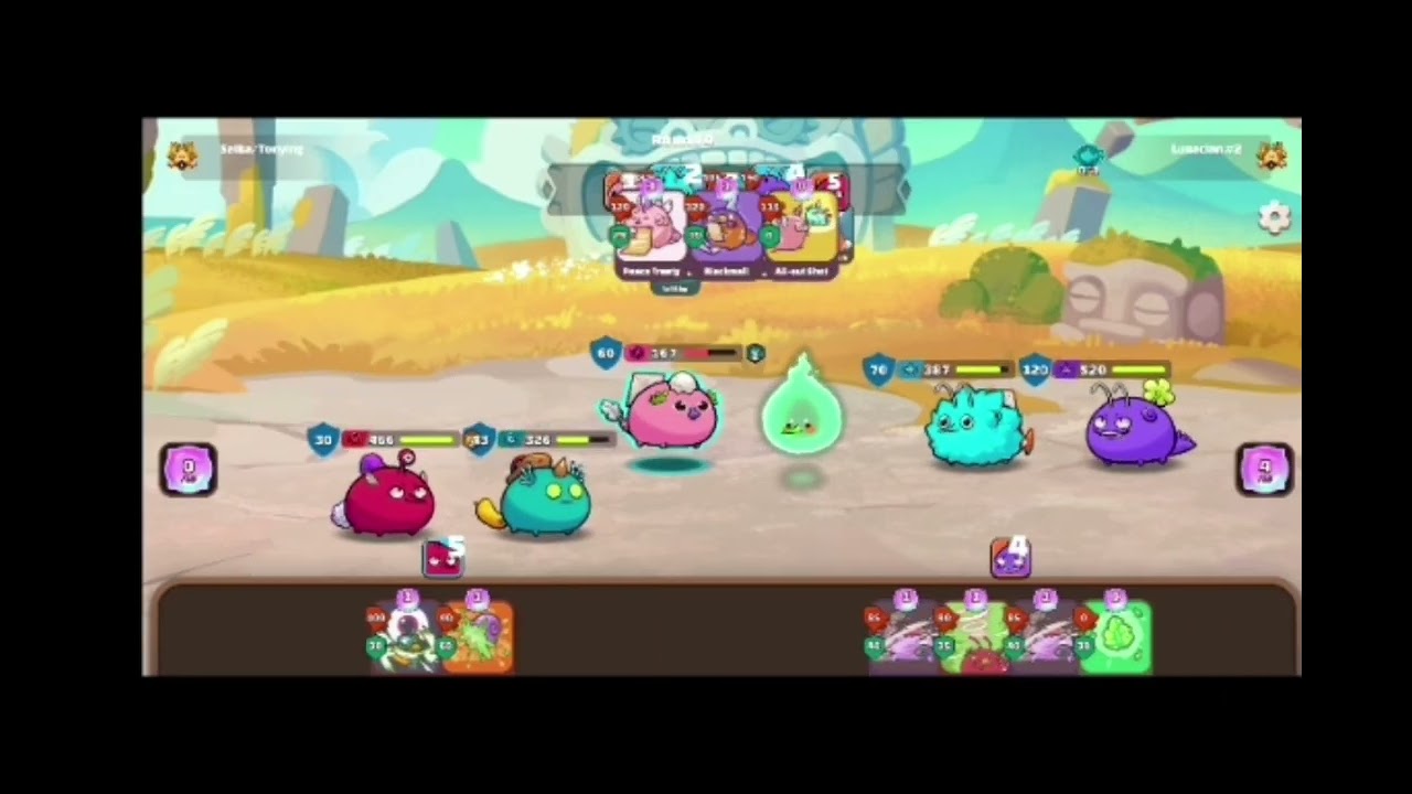 AXIE CLASSIC: My new team but old line up 😅 God Bug...