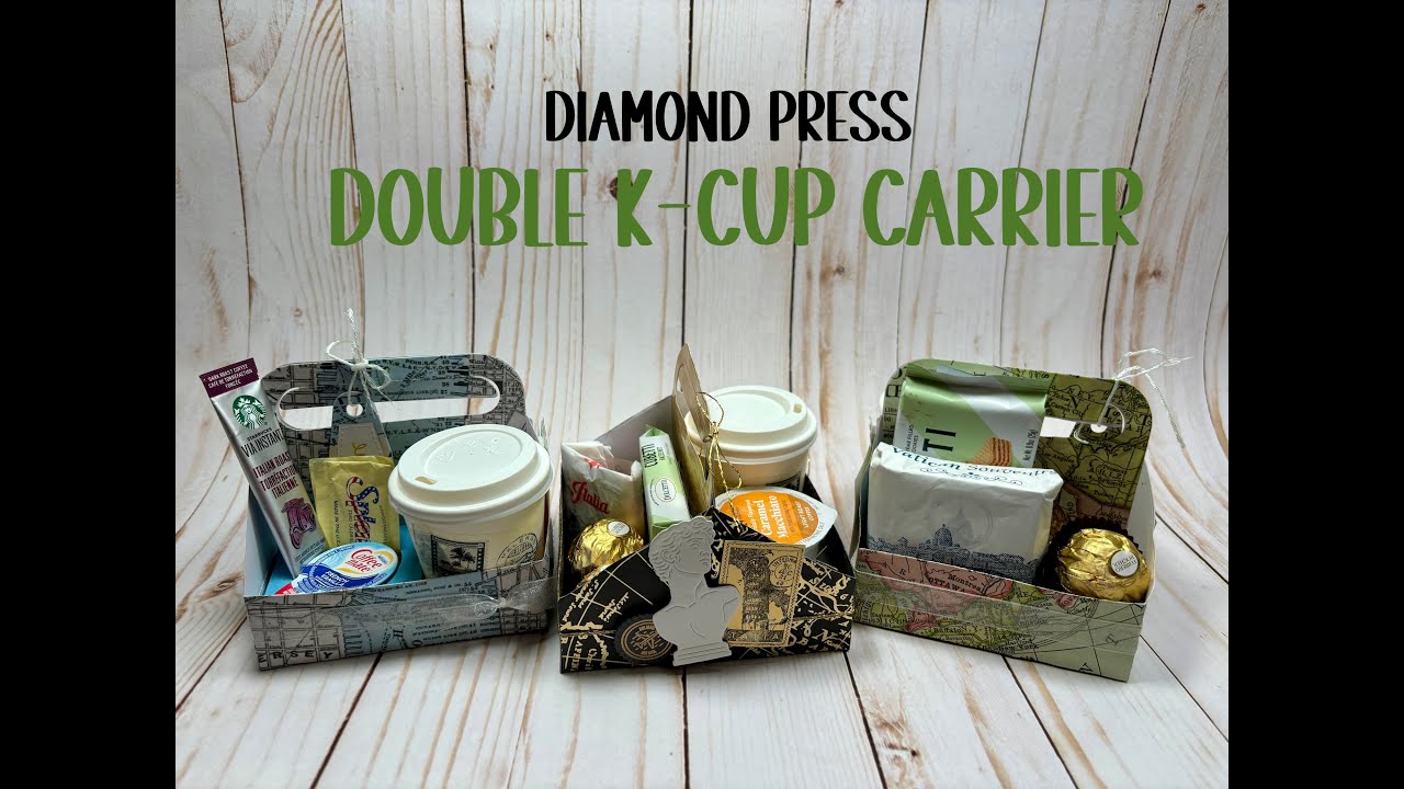 Двойной держатель для чашки K-Cup и несколько примеров! | Diamond Press