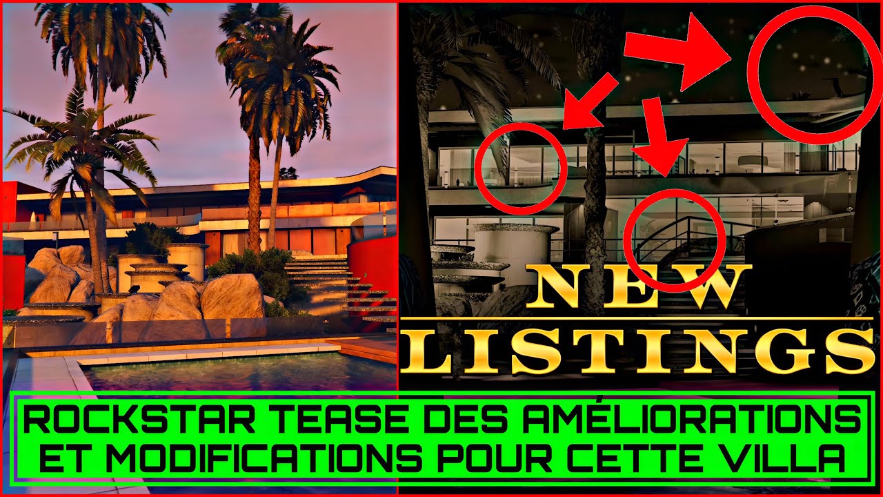 [TEASER DLC] VILLA DEVIN WESTON - ROCKSTAR TEASE DES MODIFICATIONS