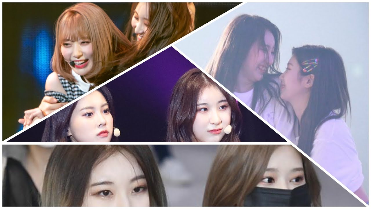 Lee Chaeyeon ship in Izone (Chaekura/Kkuchaen, Kwonchaeng, Kangchaen, Chaemin)