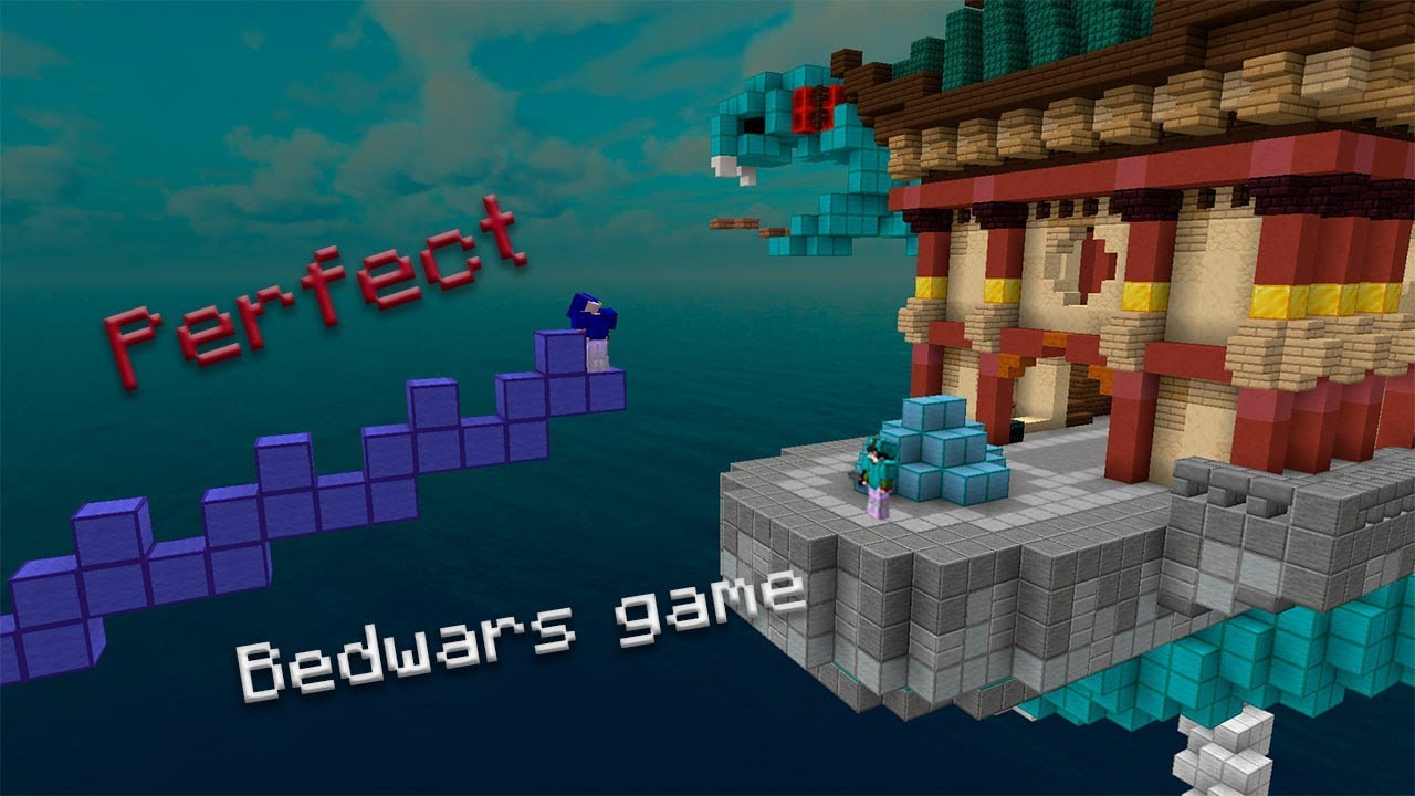 The PERFECT Game Bedwars | Minecraft tellybridging