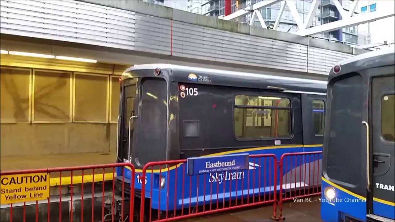 Opened Skytrain Doors At Stadium - Chinatown Platform 3 (1985 MK 1)