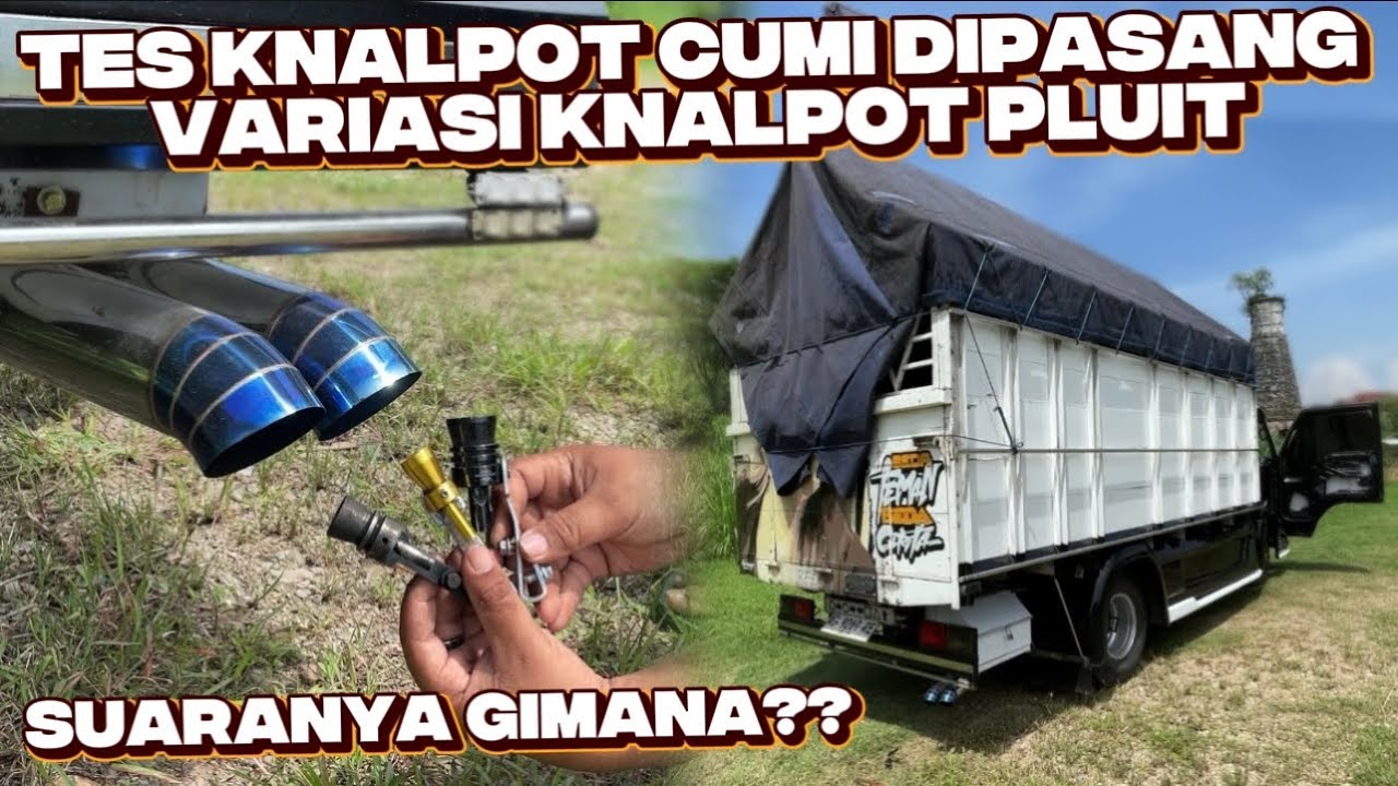 PERMINTAAN SUBSCRIBER‼️ KNALPOT CUMI DI PASANG VARIASI KNALPOT PLUIT