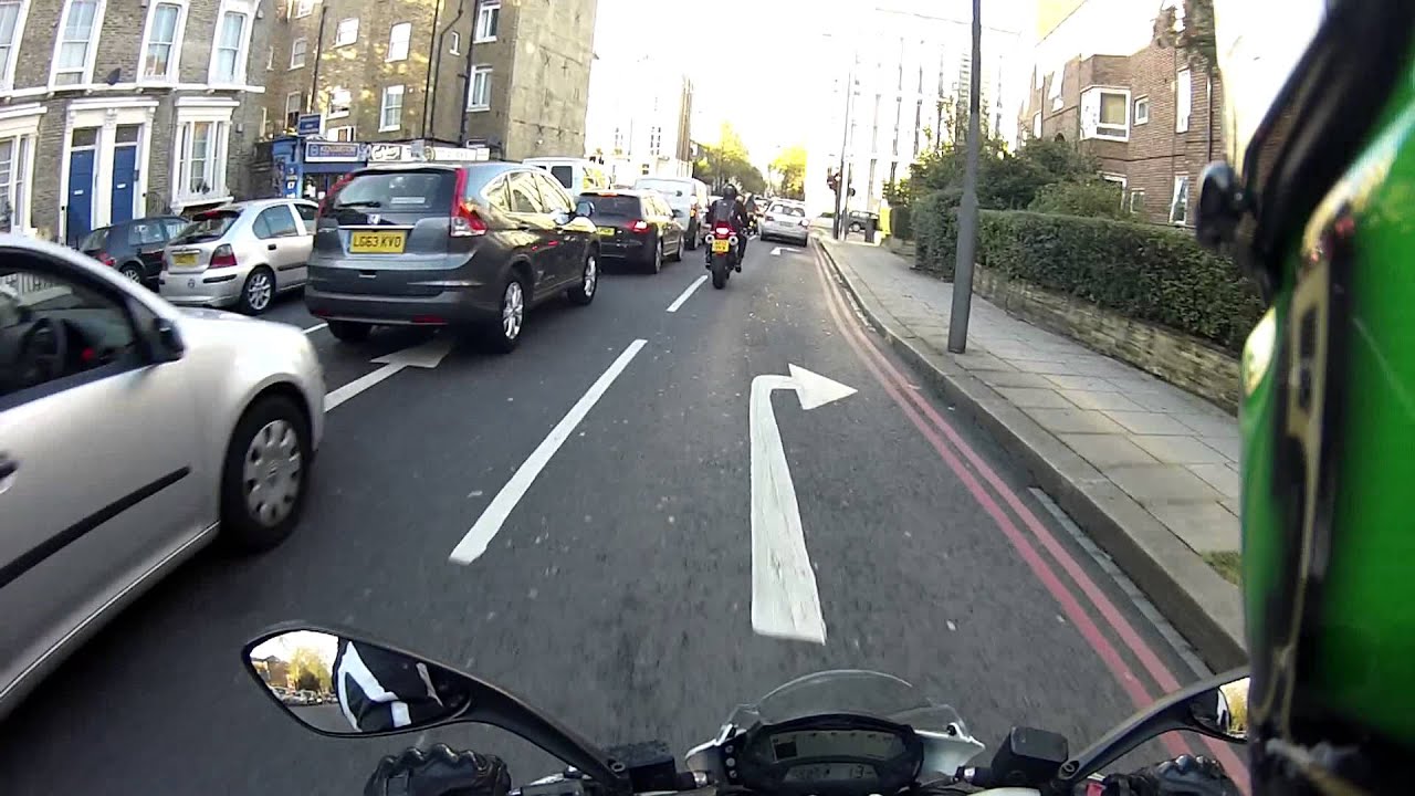 Monsters in London ( Ride on Ducati 796 )