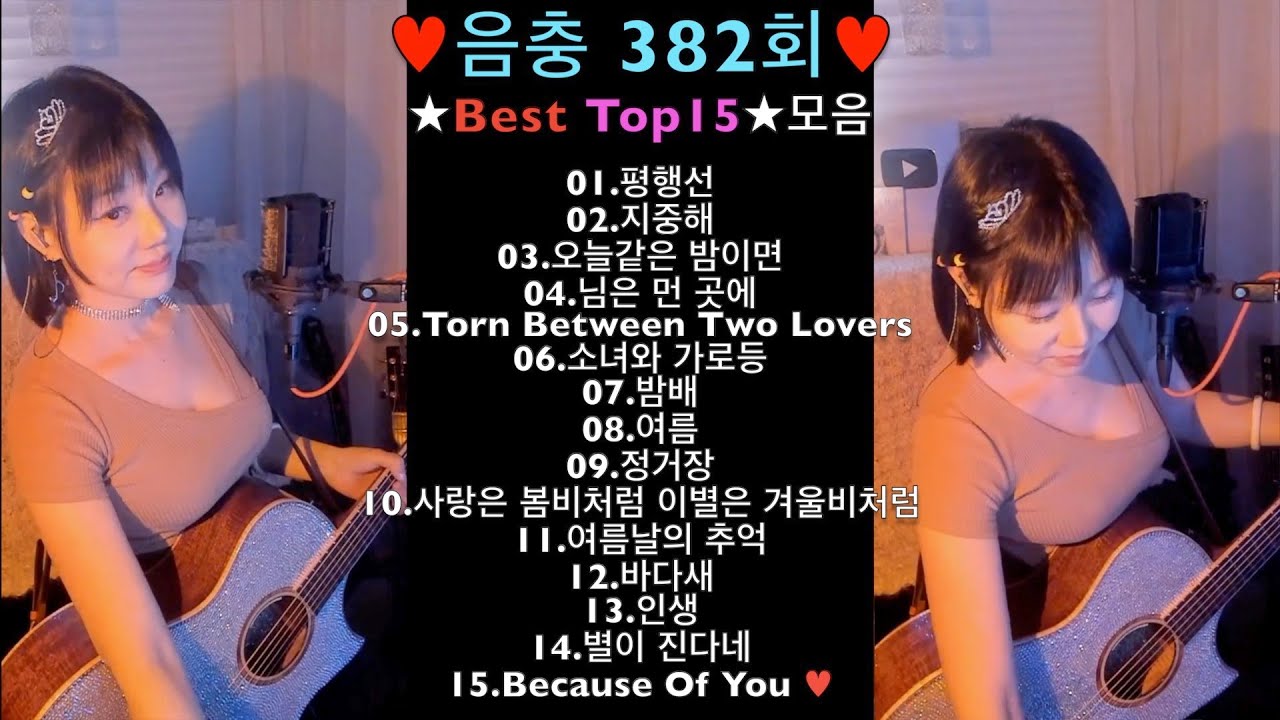 ♥음충382회♥ ★Best 15곡★모음 ♥세로버젼♥ Live by 아이큐(I.Q) 
