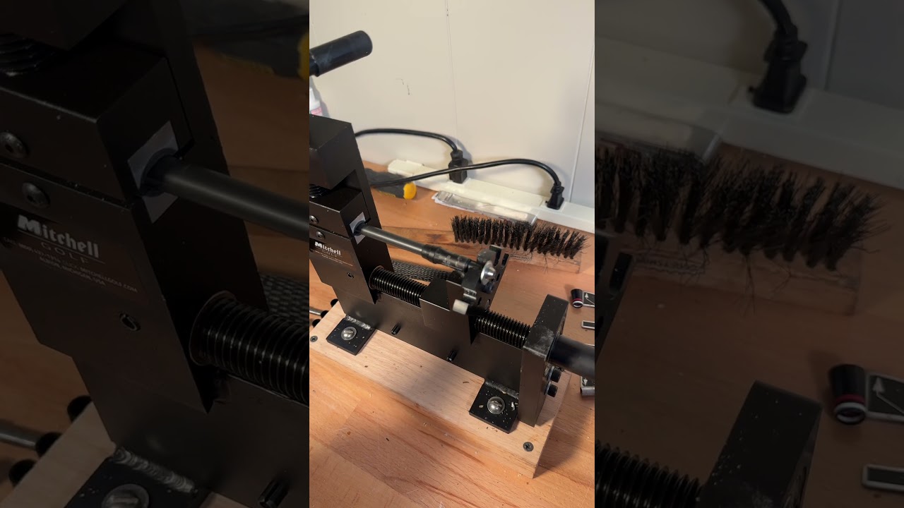 How to remove a shaft adapter with a screw and 2 washers. #golf #golfclub #golfshaft #bramptontech