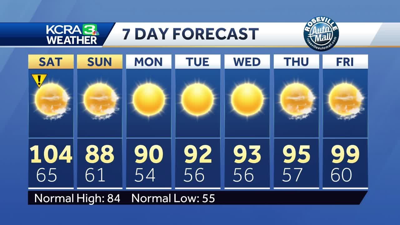 Northern California heat forecast | May 30 update at 4 p.m.