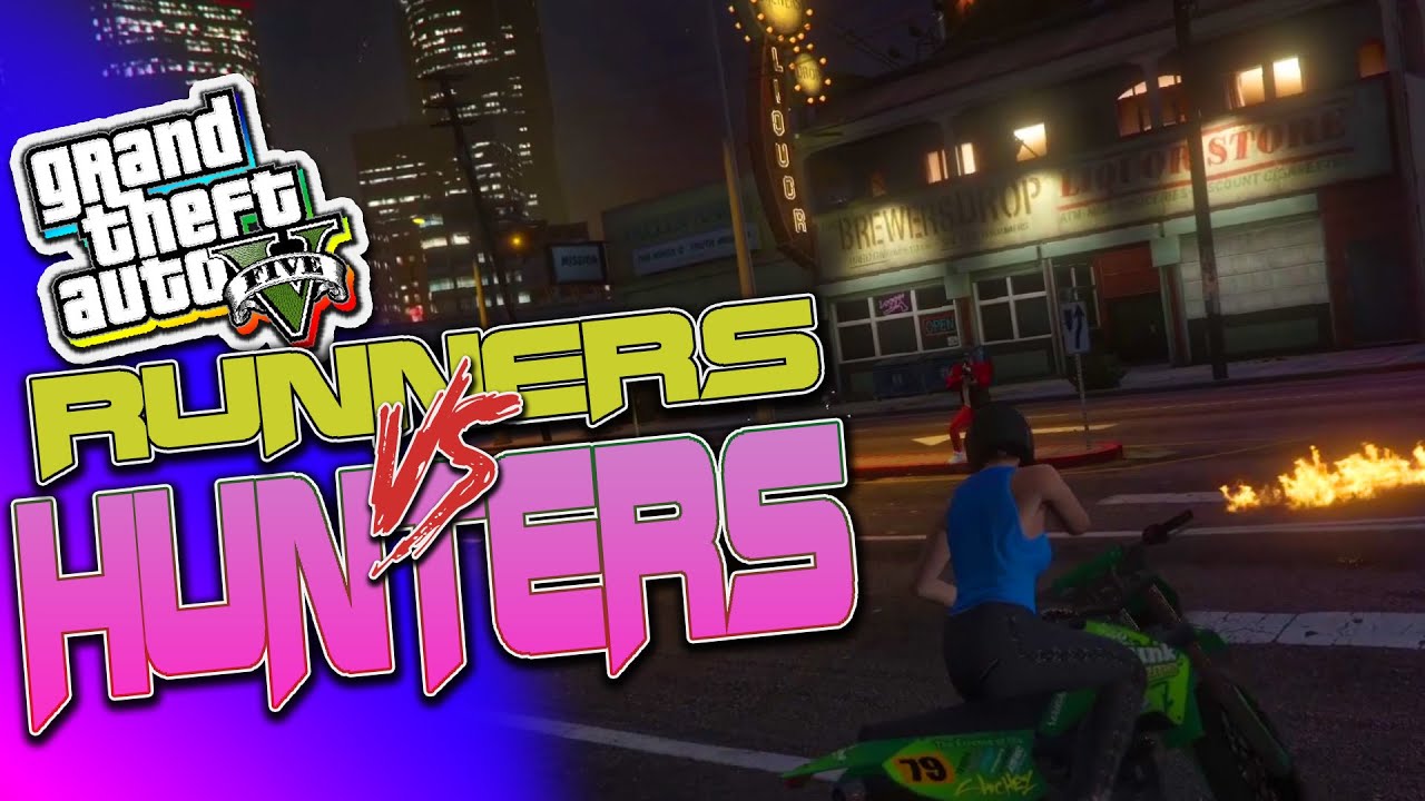 RUN FOR IT! | GTA 5 Manhunt